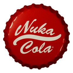 Fallout panneau métal Nuka-Cola Bottle Cap