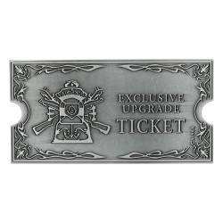 Resident Evil 4 réplique 1/1 Metal Exclusive Upgrade Ticket