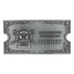 Resident Evil 4 réplique 1/1 Metal Exclusive Upgrade Ticket