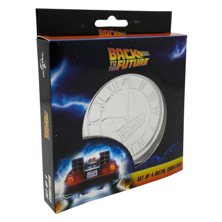 Retour vers le Futur pack 4 sous-verres 