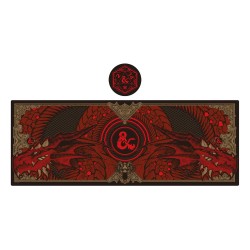 Dungeons & Dragons set sous-mains revêtu & sous-verre Graphic