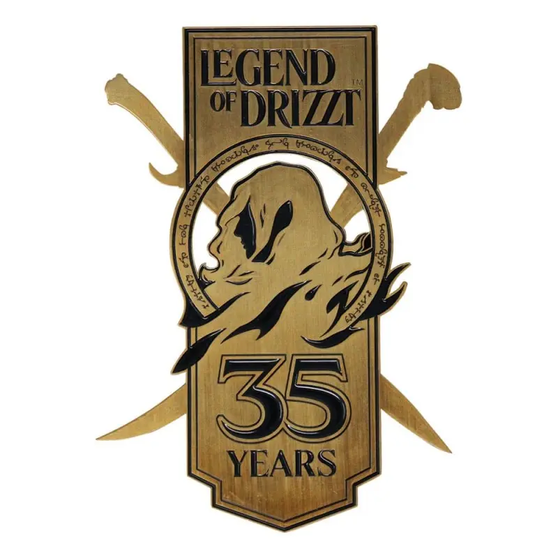 Dungeons & Dragons Lingot 35th Anniversary Legend of Drizzt Limited Edition  | 5060948292016