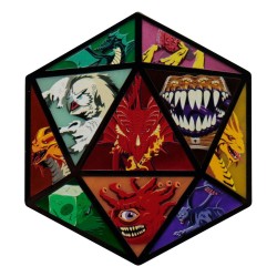 Dungeons & Dragons médaillon D20