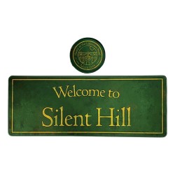 Silent Hill set sous-mains revêtu & sous-verre 