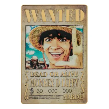 One Piece Lingot Luffy Wanted Poster Limited Edition | 5060948295314