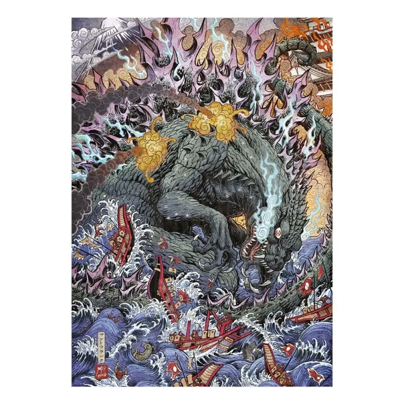 Godzilla lithographie Limited Edition 42 x 30 cm | 5060948293037