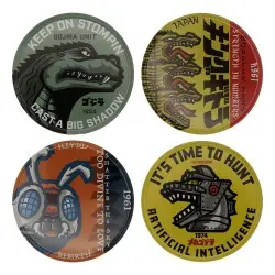 Godzilla pack 4 sous-verres | 5060948293051