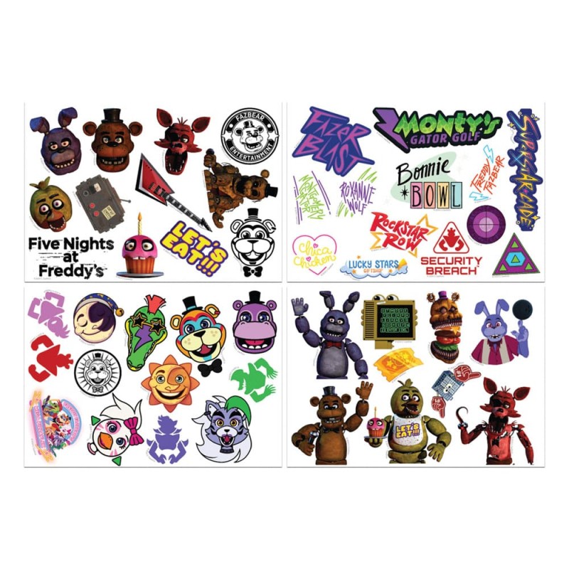 Five Nights at Freddy's stickers tech 