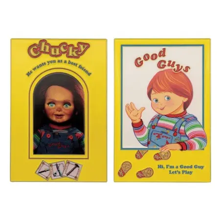 Chucky Jeu d´enfant Lingot avec Spell Card Chucky Limited Edition  | 5060948294188