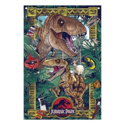 Jurassic Park bannière 125 x 85 cm     