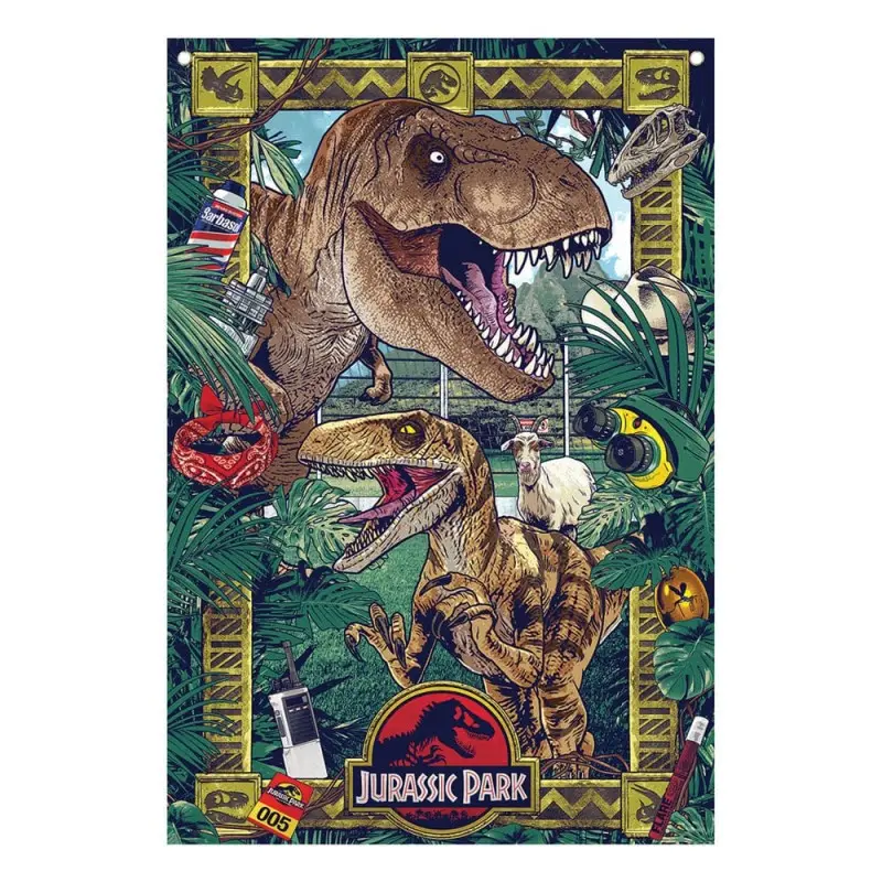 Jurassic Park bannière 125 x 85 cm      | 5060948290913