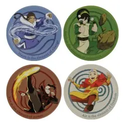 Avatar, le dernier maître de l'air pack 4 sous-verres | 5060948295000