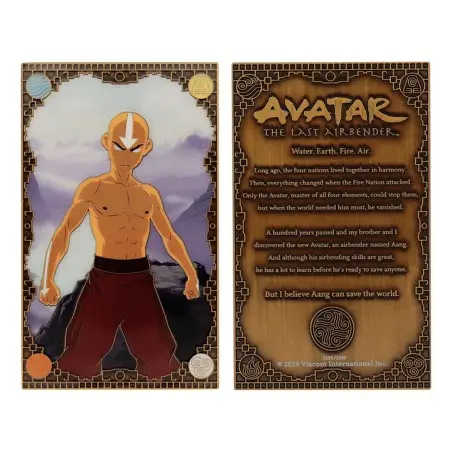 Avatar, le dernier maître de l'air Lingot Aang Limited Edition | 5060948295024