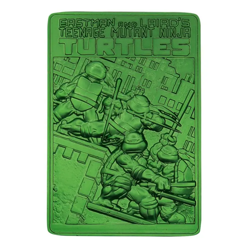 Tortues Ninja Lingot 40th Anniversary Green Limited Edition | 5060948293709