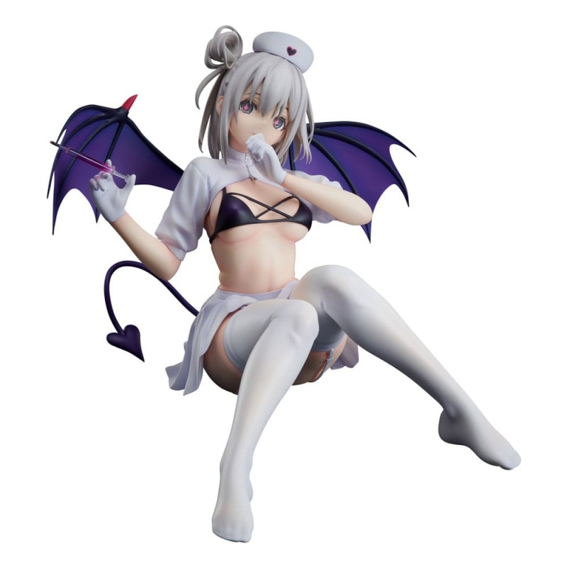 Azur Lane statuette PVC 1/4 Manchester: Midnight Devil in White 18 cm  | 4570001512582