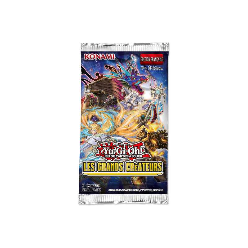 JCC/TCG: YU-GI-OH!
Product : The Grand Creators - Box of Boosters ( 24 Boosters ) EN
Publisher: Konami
English Version