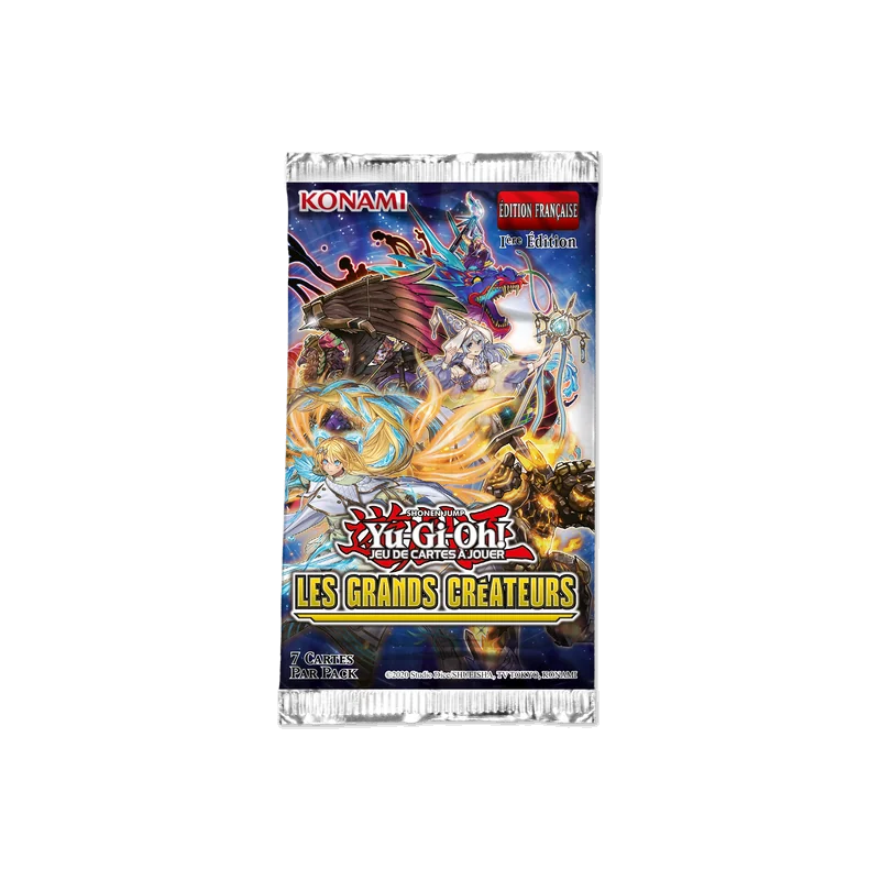 JCC/TCG: YU-GI-OH!
Product : The Grand Creators - Box of Boosters ( 24 Boosters ) EN
Publisher: Konami
English Version