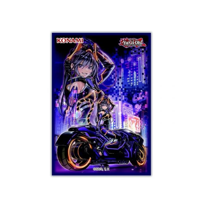 jcc/ tcg : YU-GI-OH! produit : Sleeves (x50) Masquerena Marque : Konami
