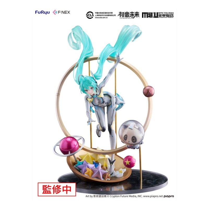 Hatsune Miku F:NEX statuette PVC 1/7 Miku with You 2024 Ver. 29 cm  | 4582655078628