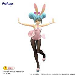 Hatsune Miku statuette PVC BiCute Bunnies Wink Pearl Pink Color Ver. 30 cm