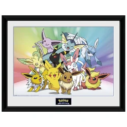 License: Pokémon
Product: Framed poster "Eevee"
Brand: GB Eye