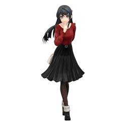 Rascal Does Not Dream of Bunny Girl Senpai Trio-Try-iT statuette PVC Mai Sakurajima Winter Outfit Ver. 21 cm