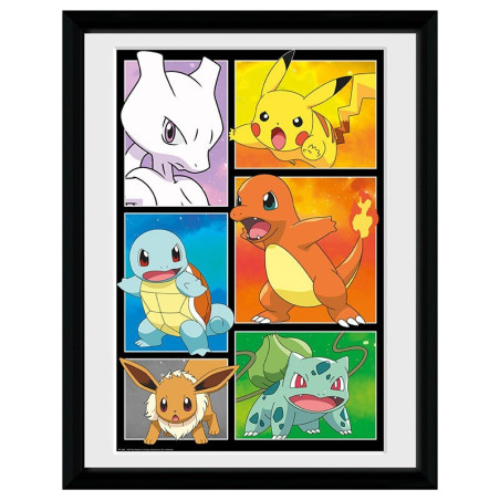 licence : Pokémon produit : Poster encadré "Planche de bande dessinée" marque : GB Eye licence : Pokémon produit : Poster encadré "Planche de bande dessinée" marque : GB Eye