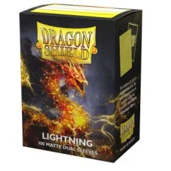 Dragon Shield Dual Matte Mouwen - Lightning 'Ailia' (100 Hoesjes)