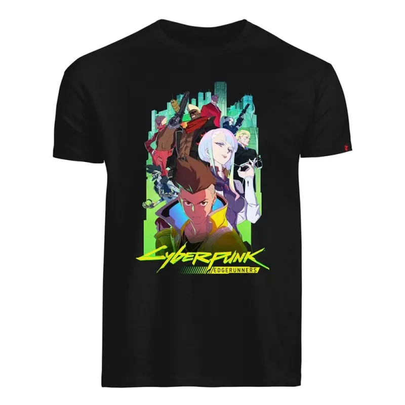 Cyberpunk Edgerunners T-Shirt Team (M) | 0840316411127