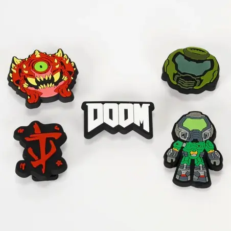 Doom pack 5 pins pour les Crocs Run and Fun | 0840316408530