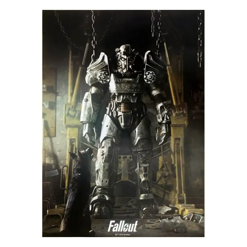 Fallout 4 impression Art Print Power Armor 30 x 40 cm - non encadrée | 0840316414722