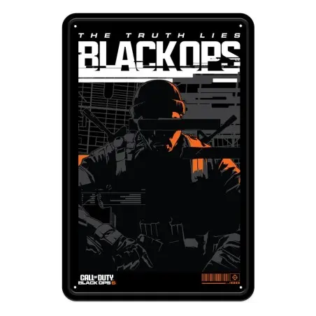 Call of Duty: Black Ops 6 panneau métal Black Ops 6 20 x 30 cm | 4020628574635