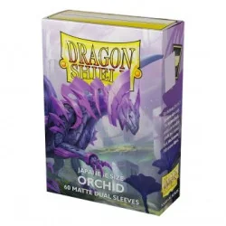 Dragon Shield Japanse maat Dual Matte Sleeves - Orchidee 'Emme' (60 mouwen) | 5706569151416