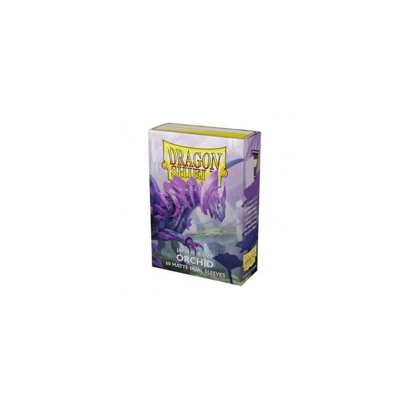 Dragon Shield Japanese size Dual Matte Sleeves - Orchid 'Emme' (60 Sleeves) | 5706569151416