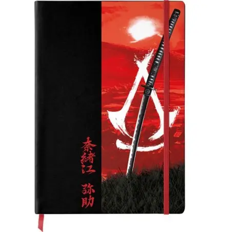 Assassin´s Creed Shadows cahier A5 Katana Sun | 0840316419888