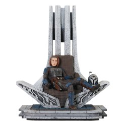 Star Wars: The Mandalorian statuette Premier Collection 1/7 Bo-Katan Kryze on Throne 35 cm