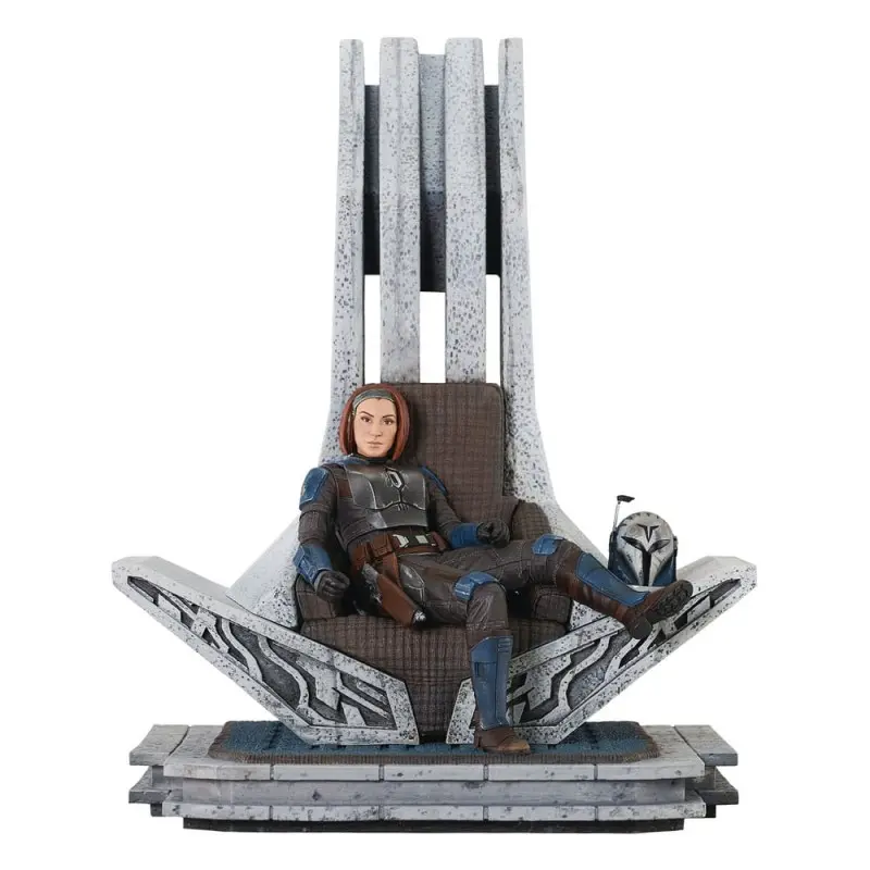 Star Wars: The Mandalorian statuette Premier Collection 1/7 Bo-Katan Kryze on Throne 35 cm | 0699788850213