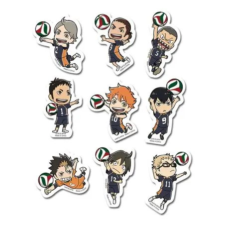 Haikyu!! set autocollants Karasuno SD Die-Cut | 0195284533525