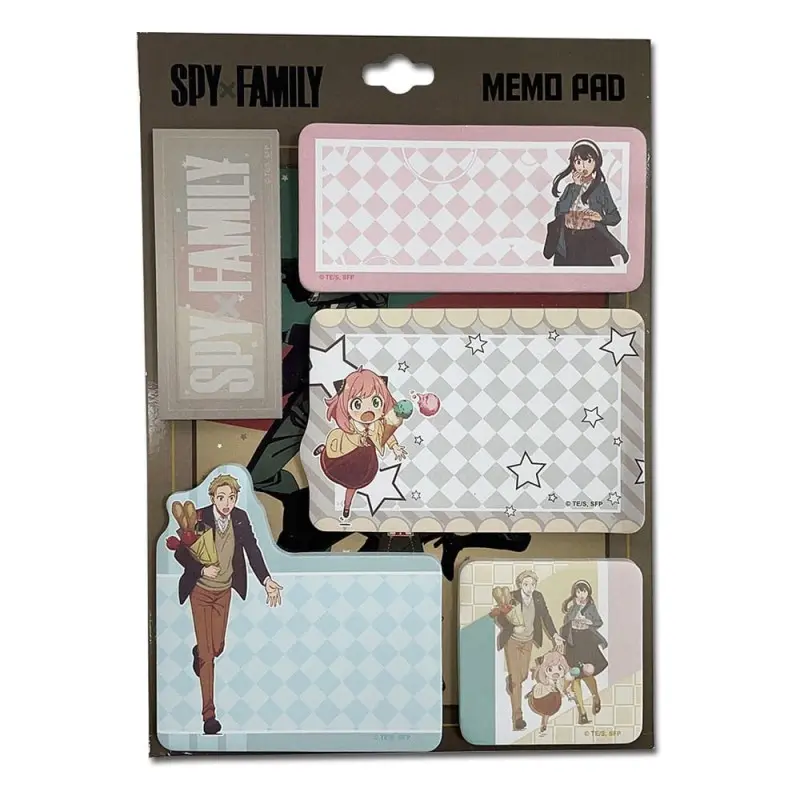 Spy x Family set de bloc-notes Forger Family | 0195284550232