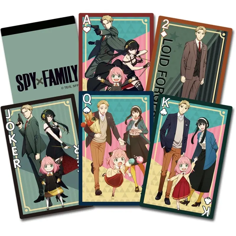 Spy x Family jeu de cartes à jouer Forger Family | 0699858518272