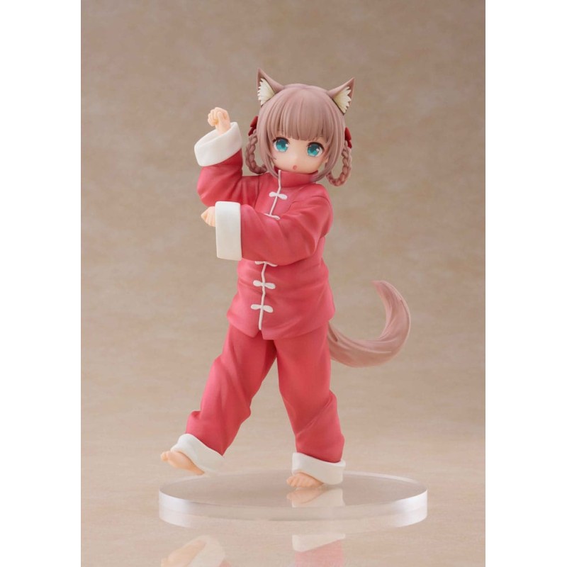 My Cat Is a Kawaii Girl statuette Palette Dress-Up Collection Kinako Nyang fu Ver. 15 cm