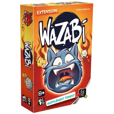 jeu : Wazabi - Extension Supplément Piment éditeur : Gigamic version française