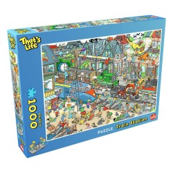 That´s Life puzzle Bix Box Train Station (1000 pièces)