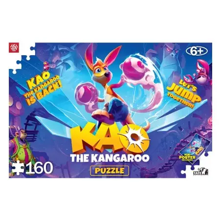 Kao The Kangaroo puzzle Kids Kao is back (160 pièces) | 5908305238461