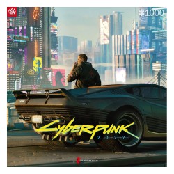 Cyberpunk 2077 puzzle Gaming Mercenary on the Rise (1000 pièces)