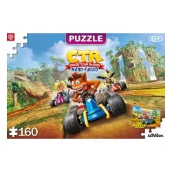 Crash Bandicoot puzzle Kids Team Racing Nitro-Fueled (160 pièces)