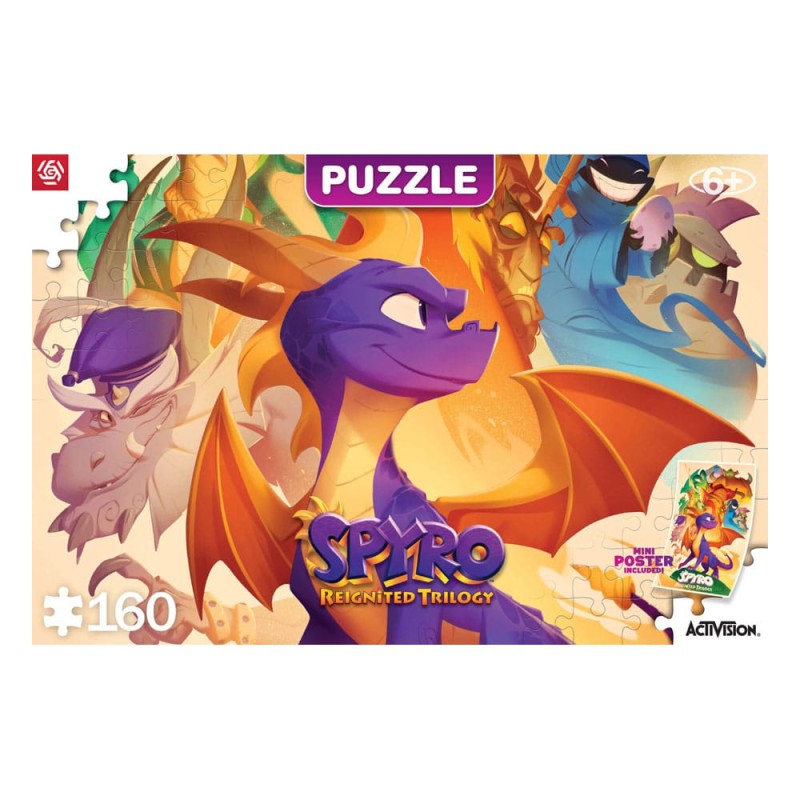 Spyro Reignited Trilogy puzzle Kids Heroes (160 pièces) | 5908305243021