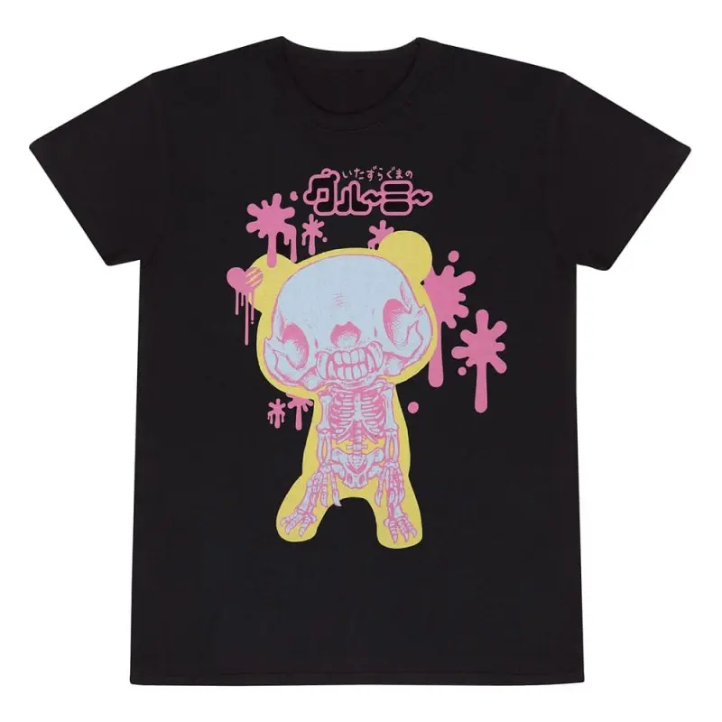 Gloomy Bear T-Shirt Painted Skeleton (M) | 5056688596101