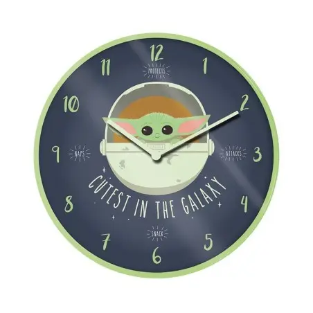 Star Wars The Mandalorian pendule Cutest In The Galaxy | 5050293854540