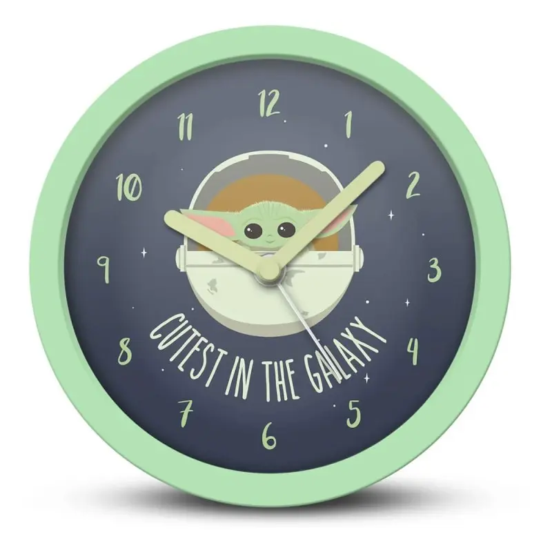 Star Wars: The Mandalorian Pendule de bureau Cutest in the Galaxy | 5050293858869